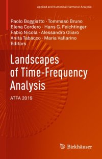 cover of the book Landscapes of Time-Frequency Analysis - ATFA 2019