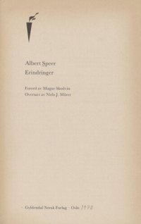 cover of the book Erindringer