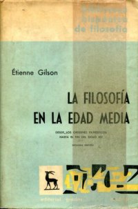 cover of the book La Filosofia En La Edad Media (Gredos)