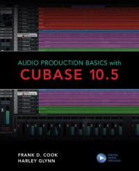 cover of the book Audio Production Basics with Cubase 10.5