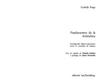 cover of the book Fundamentos De La Aritmetica