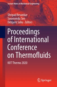 cover of the book Proceedings of International Conference on Thermofluids: KIIT Thermo 2020