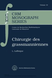 cover of the book Chirurgie des grassmanniennes - Surgery on Grassmannians