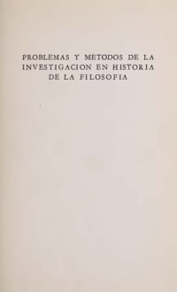 cover of the book Problemas y métodos de la investigación en historia de la filosofía