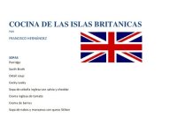 cover of the book Cocina de las Islas Britanicas