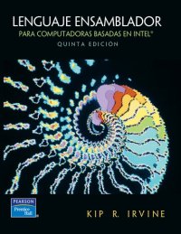 cover of the book Lenguaje ensamblador. Para computadoras basadas en Intel