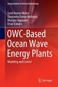 cover of the book OWC-Based Ocean Wave Energy Plants: Modeling and Control