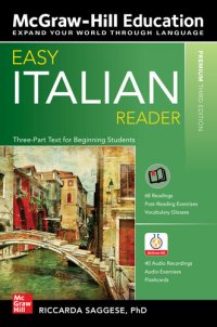 cover of the book Easy Italian Reader, Premium