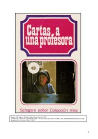 cover of the book Cartas A Una Profesora