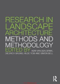 cover of the book Research in Landscape Architecture: Methods and Methodology