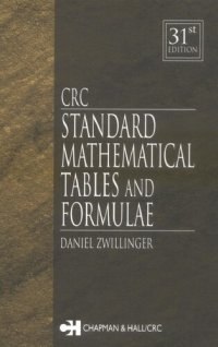 cover of the book Standard Mathematical Tables and Formulae