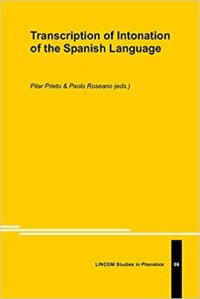 cover of the book Transcription of Intonation of the Spanish Language