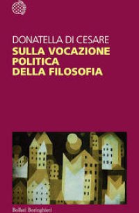 cover of the book Sulla vocazione politica della filosofia