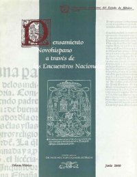 cover of the book Pensamiento novohispano a través de los Ecnuentros Nacionales