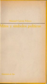 cover of the book Mitos y símbolos políticos