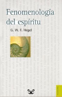 cover of the book Fenomenología del espíritu