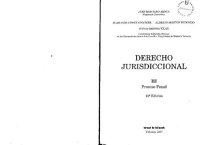 cover of the book Derecho Jurisdiccional