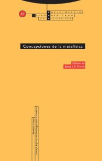 cover of the book Concepciones de la metafísica