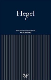 cover of the book Hegel I