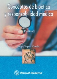 cover of the book Conceptos de bioética y responsabilidad médica