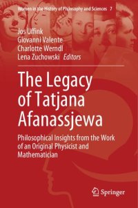 cover of the book The Legacy of Tatjana Afanassjewa: Philosophical Insights from the Work of an Original Physicist and Mathematician