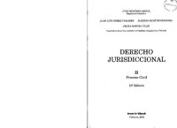 cover of the book Derecho Jurisdiccional