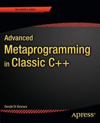 cover of the book Advanced metaprogramming in classic C++