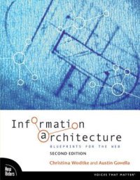 cover of the book Information architecture: blueprints for the Web