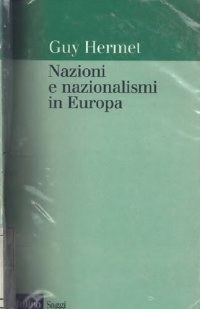 cover of the book Nazioni e nazionalismi in Europa