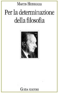 cover of the book Per la determinazione della filosofia