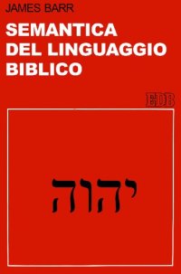 cover of the book Semantica del linguaggio biblico