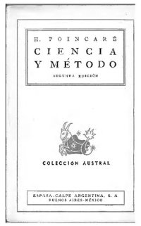 cover of the book Ciencia Y Metodo