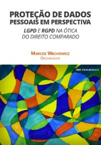 cover of the book Proteção de Dados Pessoais em Perspectiva: LGPD E RGPD na ótica do direito comparado