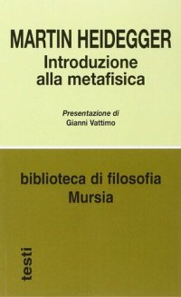 cover of the book Introduzione alla metafisica