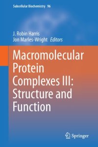 cover of the book Macromolecular Protein Complexes III: Structure and Function