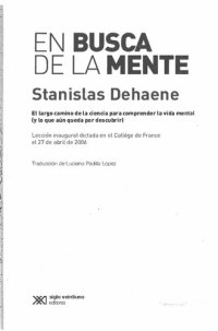 cover of the book En busca de la mente