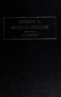 cover of the book Concepts In Quantum Mechanics