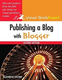 cover of the book Publishing a blog with Blogger