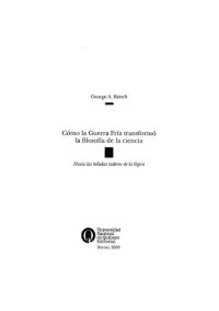 cover of the book Como La Guerra Fria Transformo La Filosofia De La Ciencia