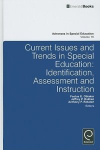 cover of the book Current issues and trends in special education = Identification, assessment and instruction