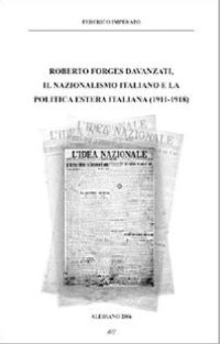 cover of the book Roberto Forges Davanzati : il nazionalismo italiano e la politica estera italiana (1911-1918)