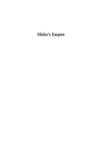 cover of the book Hitler's Empire: How the Nazis Ruled Europe