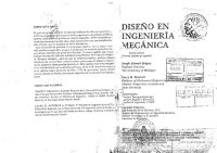 cover of the book Diseño En Ingenieria Mecanica (scan)