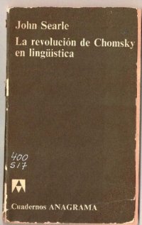 cover of the book La revolucion de Chomsky en linguistica