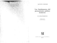 cover of the book Los Fundamentos Del Pensamiento Politico Moderno