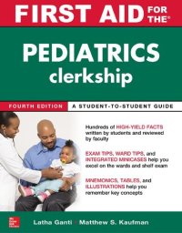 cover of the book First Aid for the Pediatrics Clerkship, 4E [TRUE PDF]