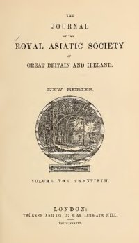 cover of the book The Journal of the Royal Asiatic Society of Great Britain and Ireland; New Series