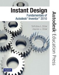 cover of the book Instant design: fundamentals of autodesk inventor 2010