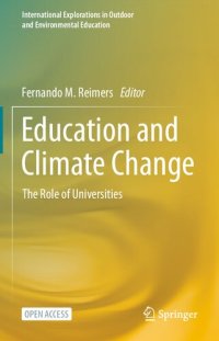 cover of the book Education and Climate Change: The Role of Universities