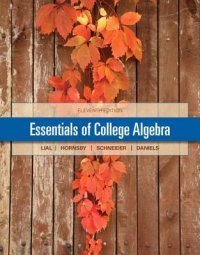 cover of the book Essentials of college algebra